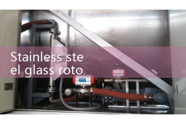 Stainless steel glass rotor flowmeter